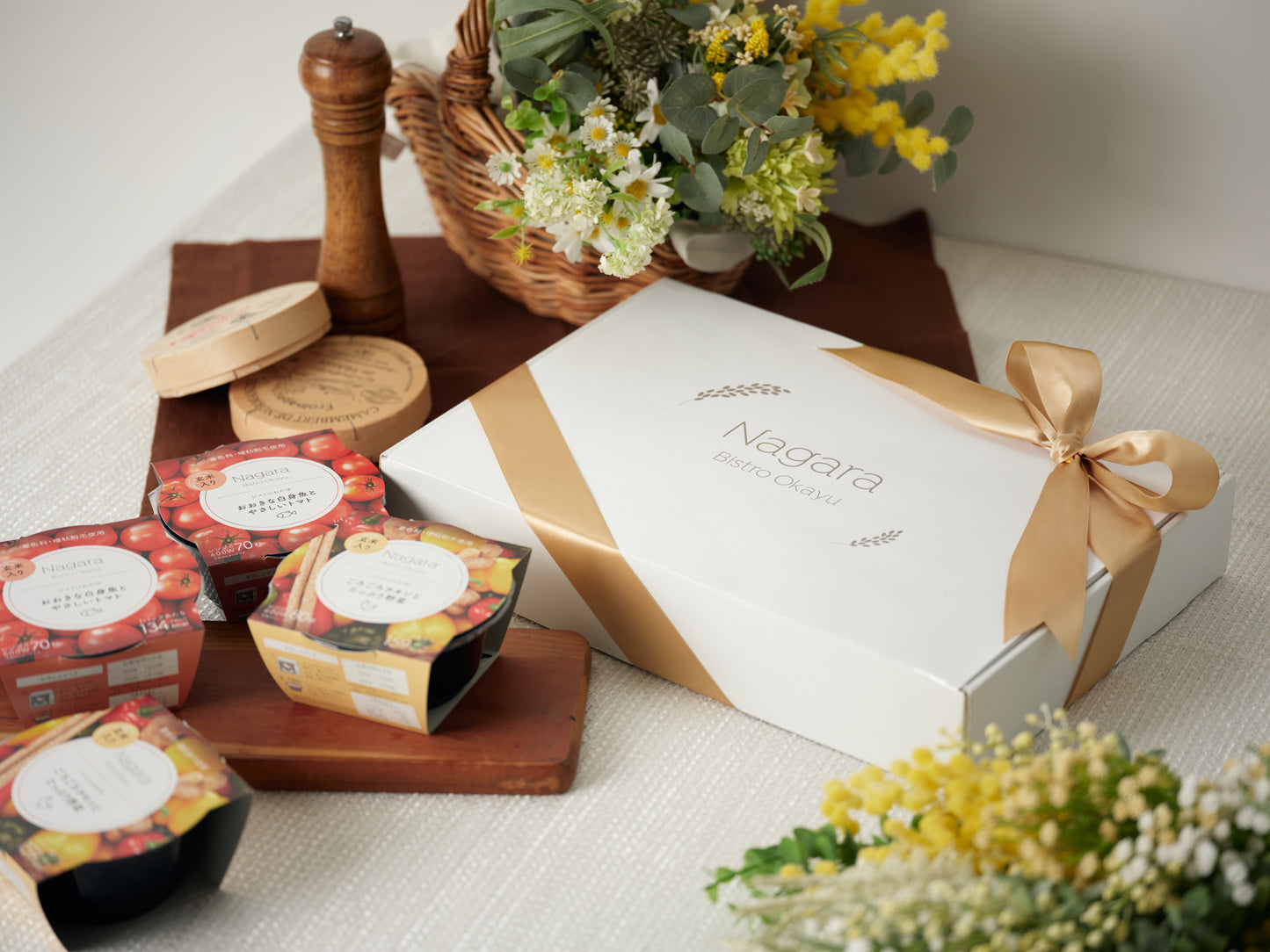 Nagaraビストロおかゆ6個入りギフトボックス（ギフティ）